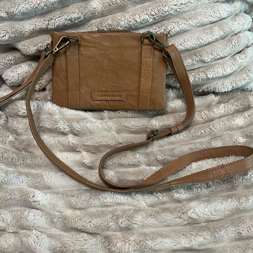 Lucky Brand Brown Crossbody Bag